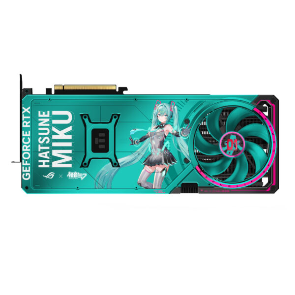 【中古】ASUS ROG ASTRAL RTX 5080 OC Asus ROG Astral GeForce RTX 5080 16GB GDDR7 OC Hatsune Miku