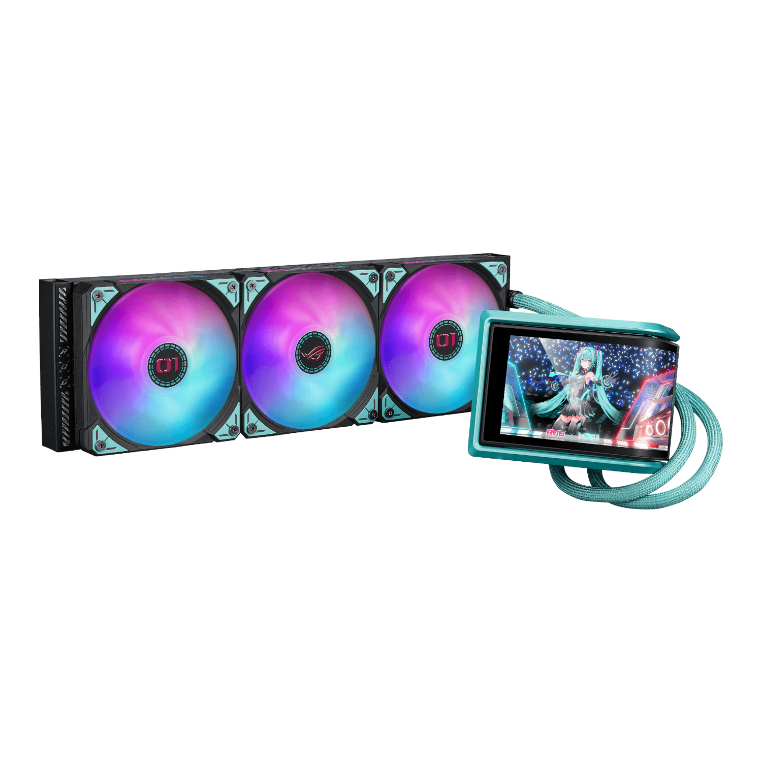 Asus ROG RYUO IV 360mm ARGB AIO Liquid Cooler Hatsune Miku Edition