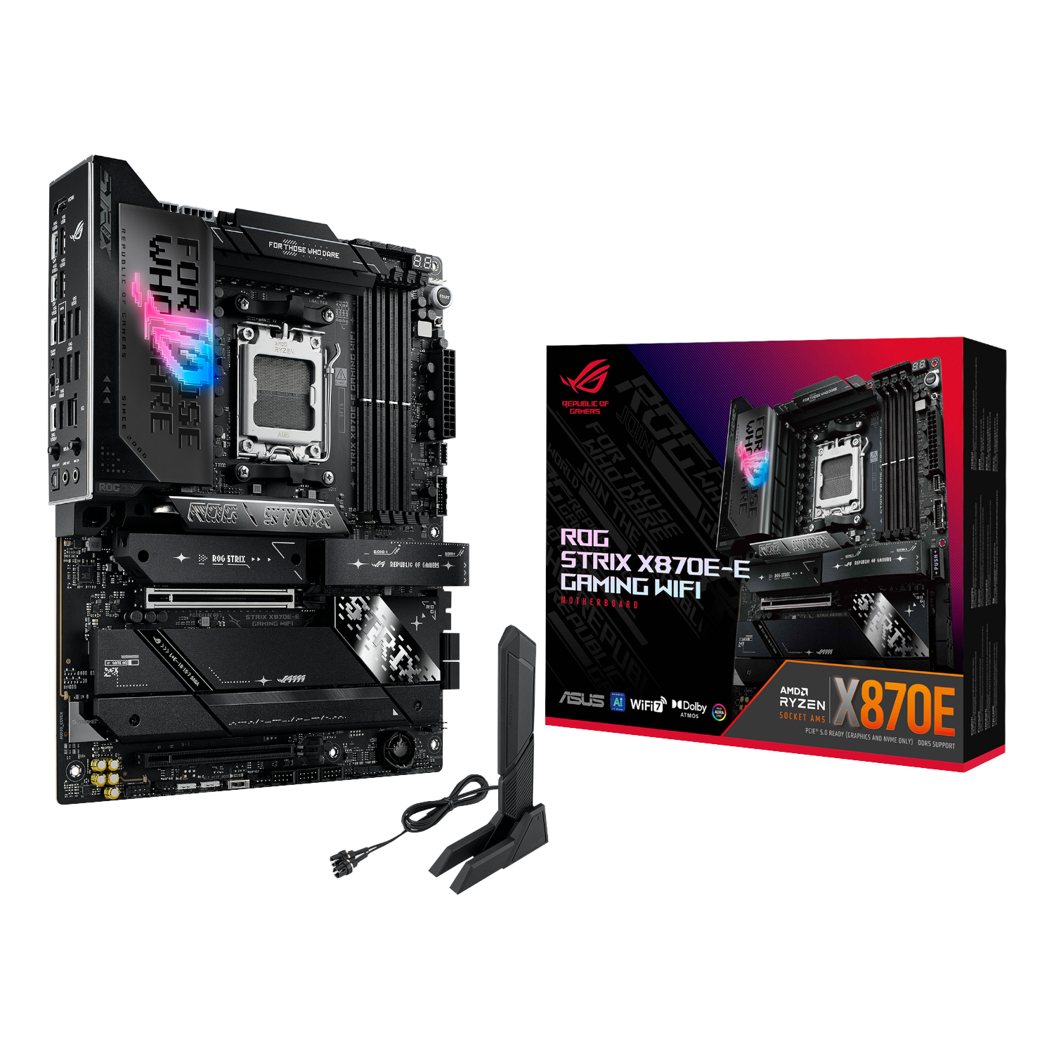 Asus ROG STRIX X870E-E GAMING WIFI AM5 ATX Gaming Motherboard