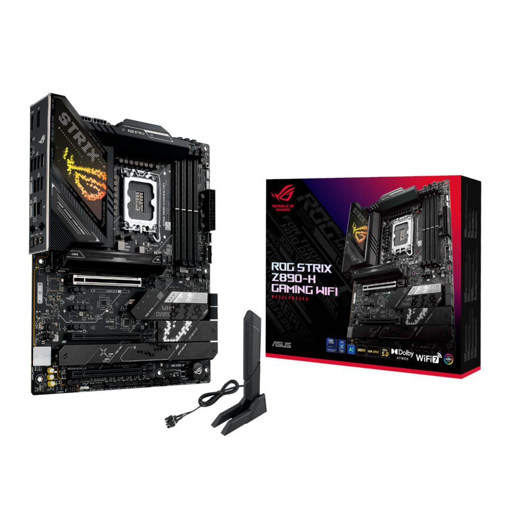 Asus ROG Strix Z890-H GAMING WIFI Intel LGA1851 ATX Motherboard - Image 1