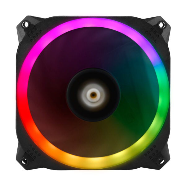 Antec Prizm 120 ARGB Case Fan 5 Pack + Controller - Black - Syntech