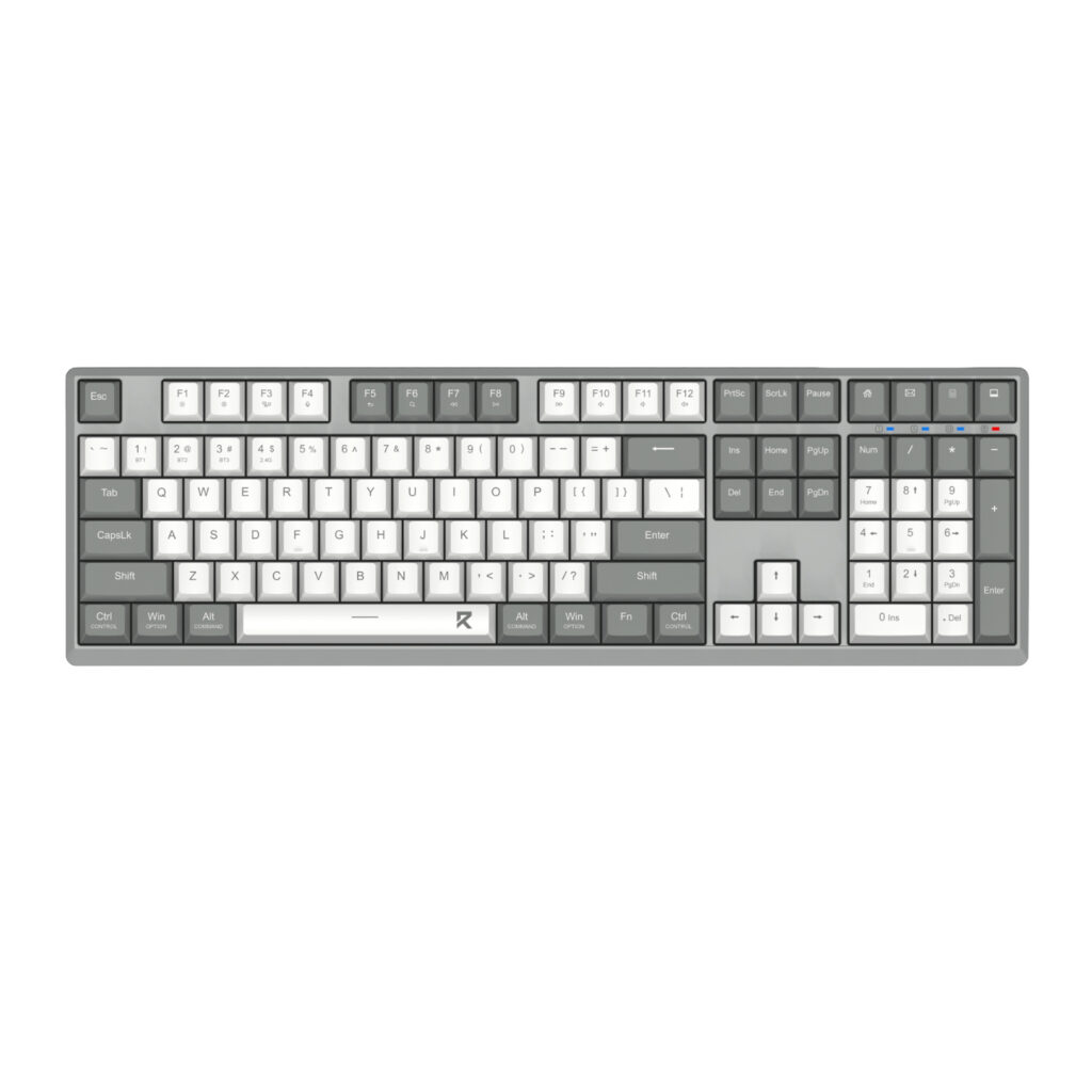Redragon BK-7485 Wireless Office Keyboard - Grey - Image 5