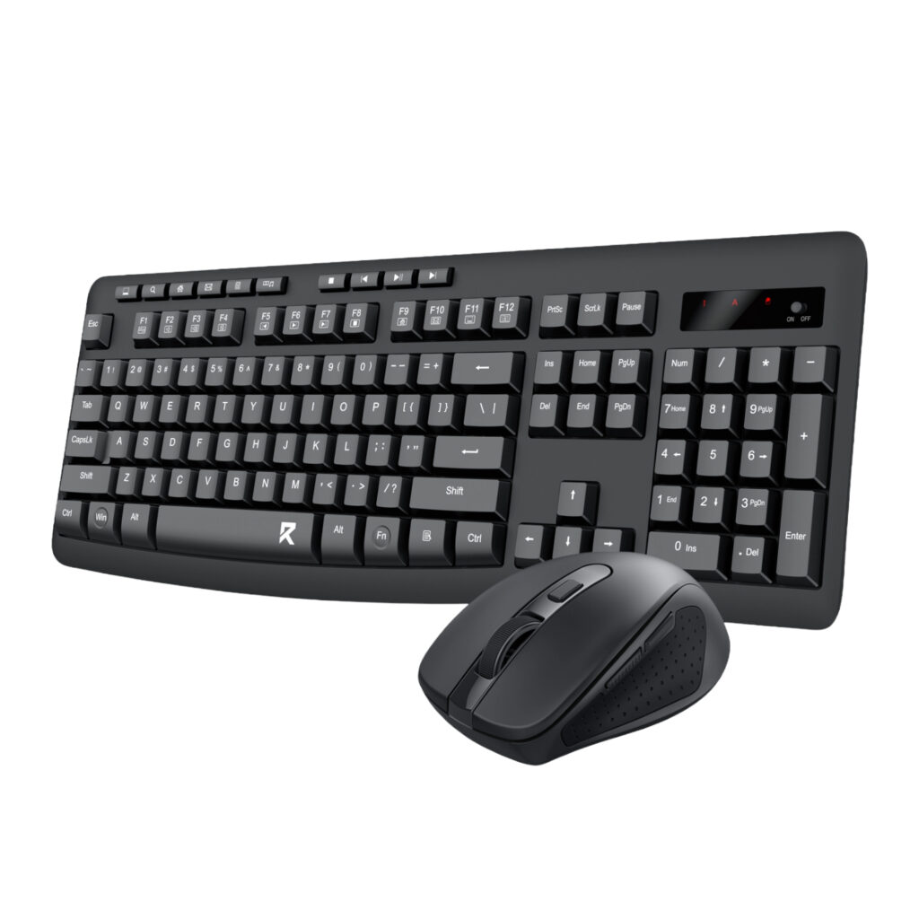 Redragon BS-7367-B Wireless Office Keyboard and Mouse Combo - Black - Image 5