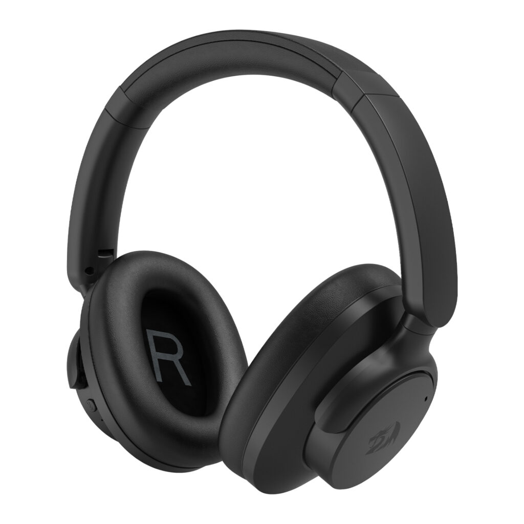Redragon H610 VIBECORE ANC Bluetooth Wireless Over-ear Headphones - Black - Image 5