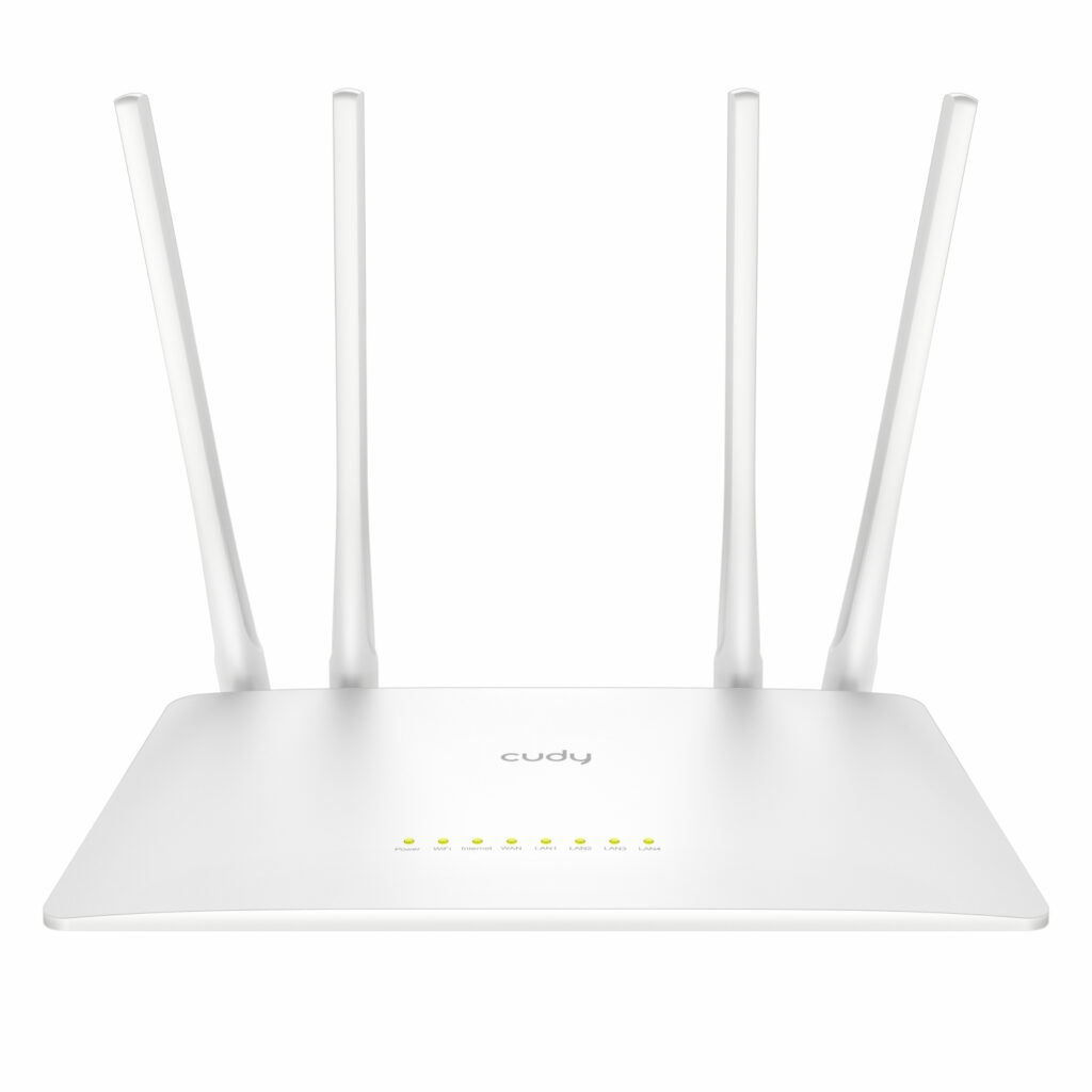 Cudy WR300S 300Mbps 5-Port Wi-Fi 4 Router – White - Image 3