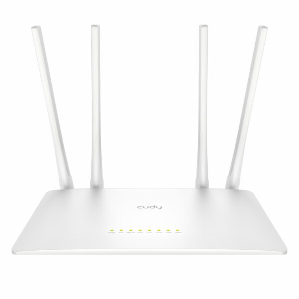 Cudy WR300S 300Mbps 5-Port Wi-Fi 4 Router – White