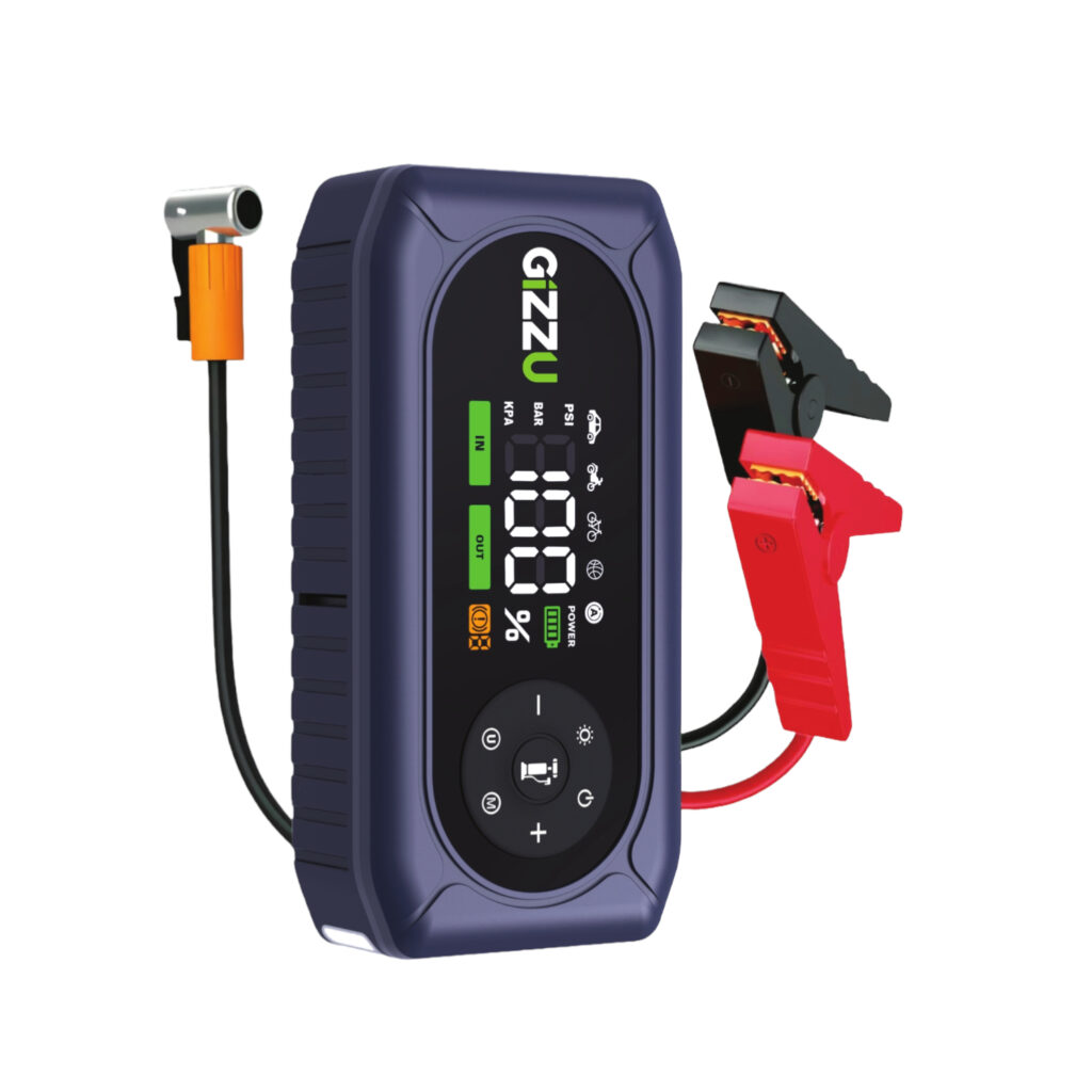 Gizzu 4-in-1 Jump Starter and Air Compressor - Image 5