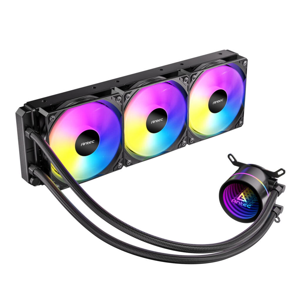 Antec Luna 360 ARGB CPU Liquid Cooler - Black - Image 2