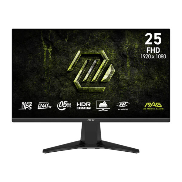 MSI MAG 255F X24 25″ FHD 240Hz IPS Gaming Monitor