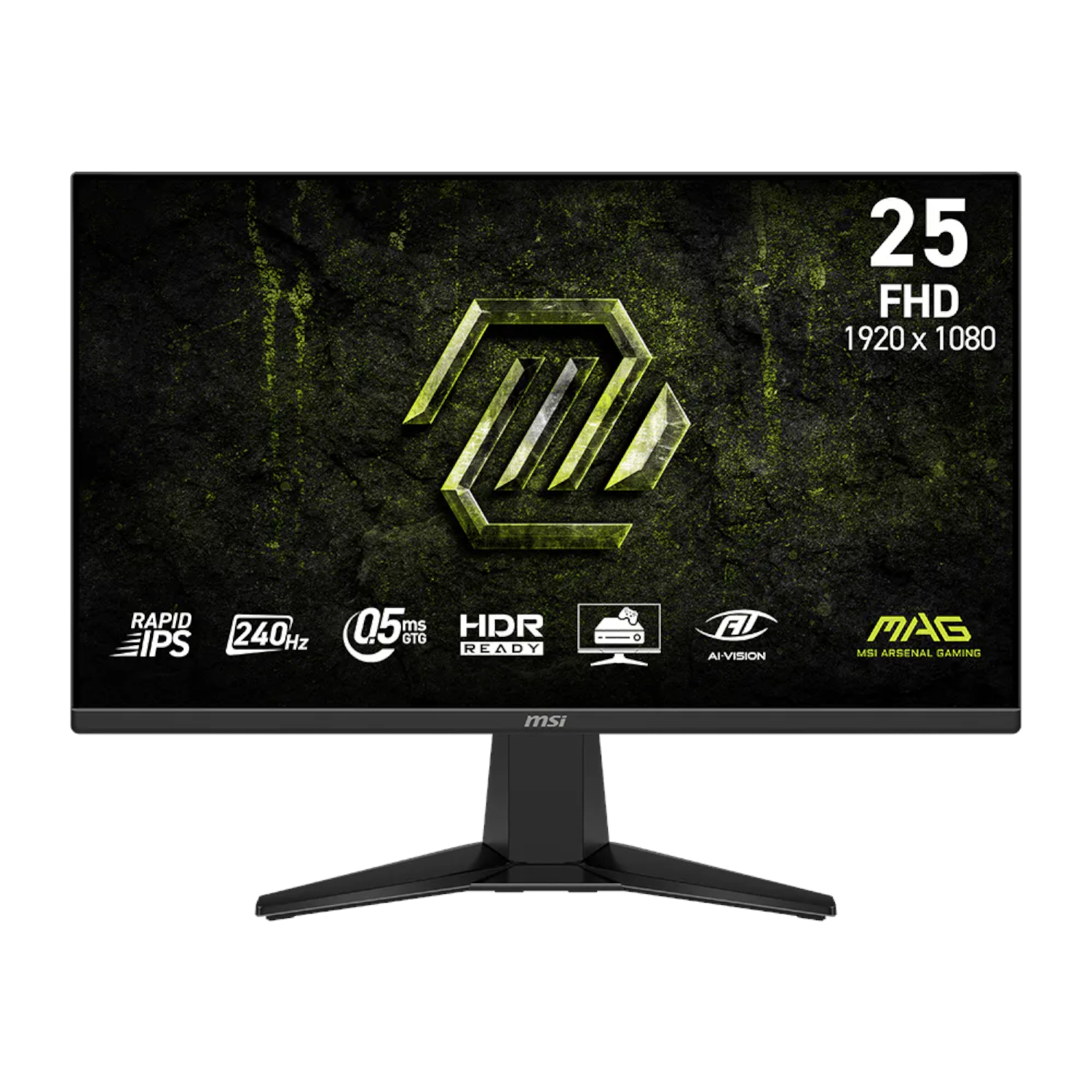 MSI MAG 255F X24 25″ FHD 240Hz IPS Gaming Monitor