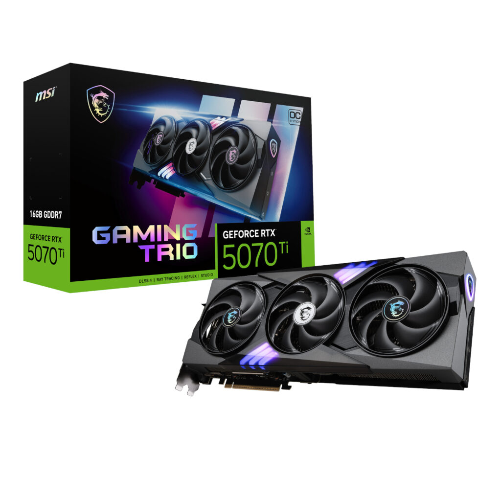 MSI GeForce RTX™ 5070 Ti 16G GAMING TRIO OC Graphics Card - Image 6