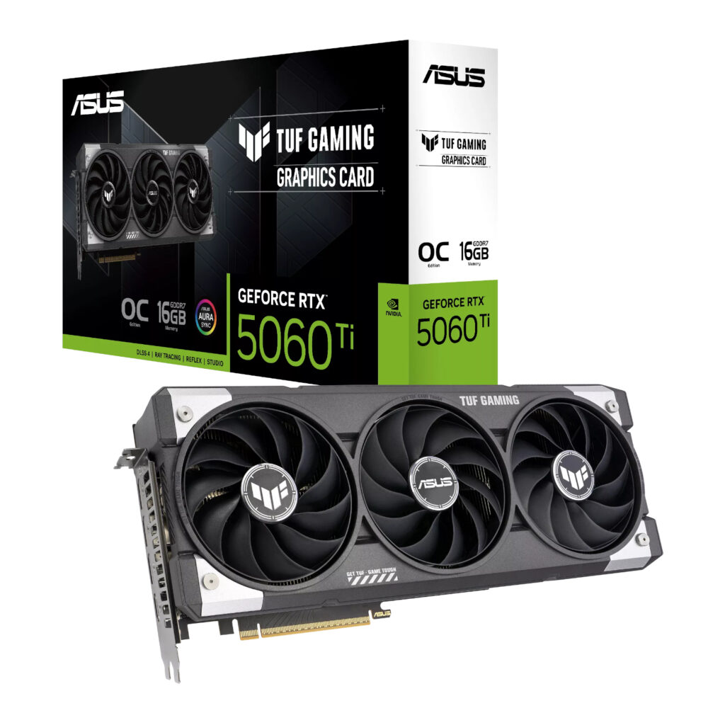 ASUS TUF Gaming GeForce RTX 5060 Ti 16GB GDDR7 OC Edition Graphics Card - Image 3