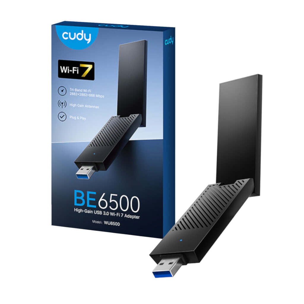 Cudy BE6500 Tir-Band Wi-Fi7 USB 3.0 Adapter - Image 4