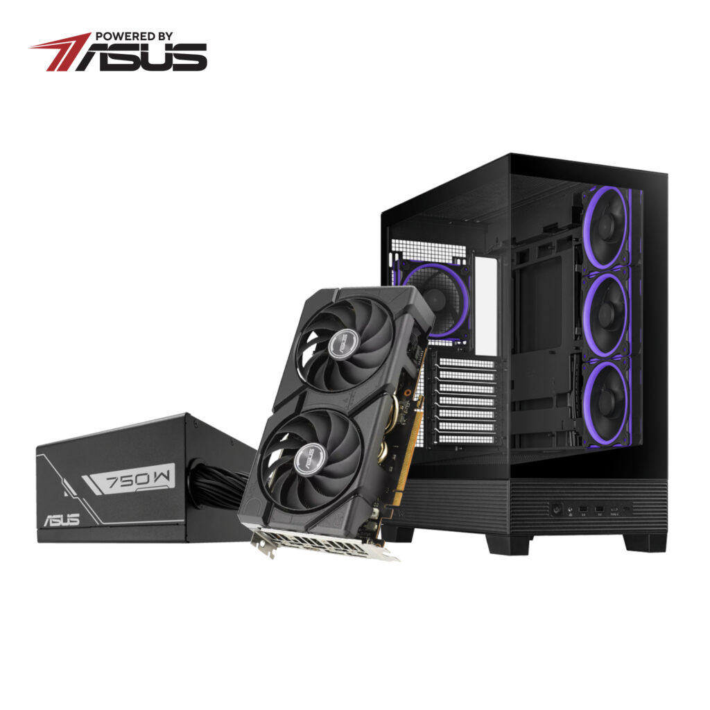 Asus UWM 2 Gaming Chassis/Graphics Card/Power Supply Combo (A31 PLUS | RX 7600 | PRIME 750W) - Image 4