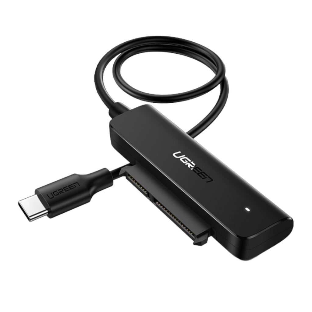 UGREEN CM321 USB Type-C to 2.5" SATA HDD/SSD Converter Cable 5Gbps-Black - Image 4
