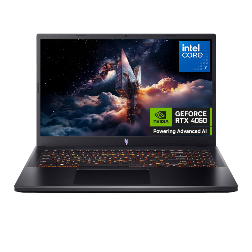 Acer NITRO V 15 Gaming Laptop 15.6″ | Intel Core 7 240H | 16GB | 512GB | RTX 4050 6GB | Windows 11 Home - Image 1