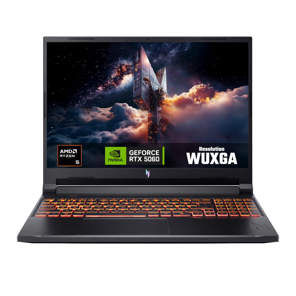 Acer NITRO V 16 Gaming Laptop 16″ | AMD Ryzen 5 | 16GB |1TB | RTX 5060 8GB | Windows 11 Home - Image 1
