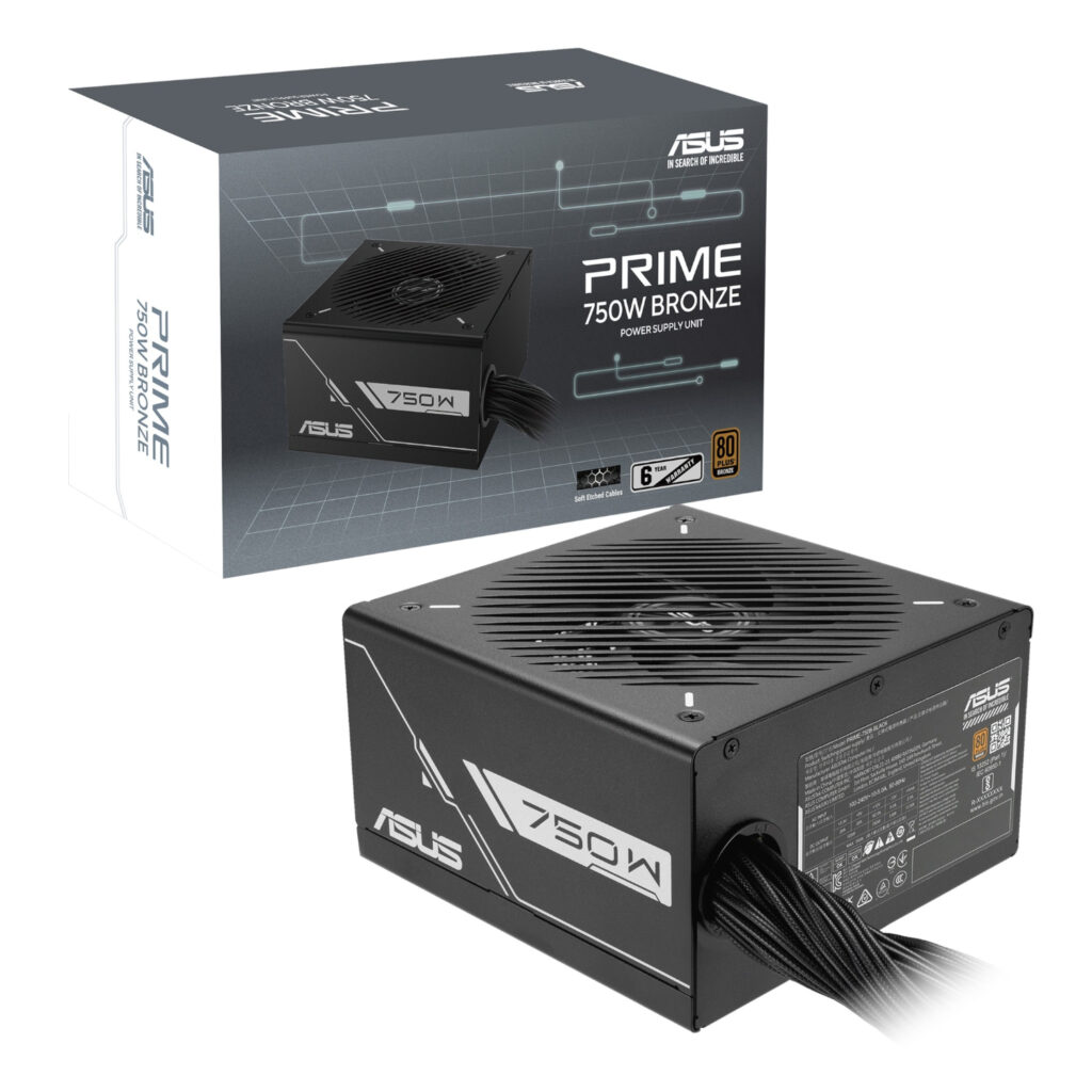 Asus PRIME 750W 80 PLUS Bronze ATX Non-modular Power Supply - Image 4