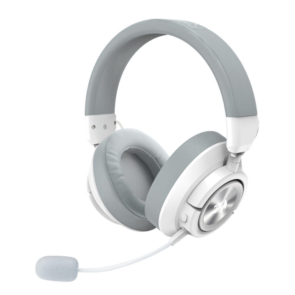 Redragon H889W SPECTRA PRO Over-Ear Wireless Headphones - White - Image 2