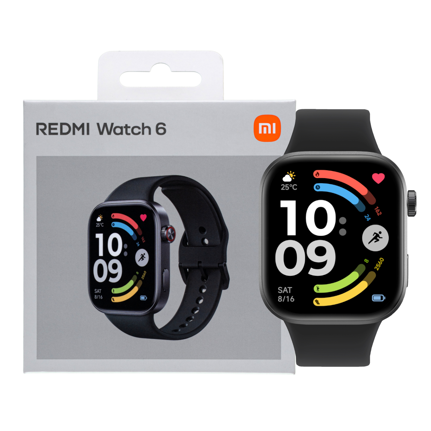 Xiaomi Redmi Watch 6 - Obsidian Black - Syntech
