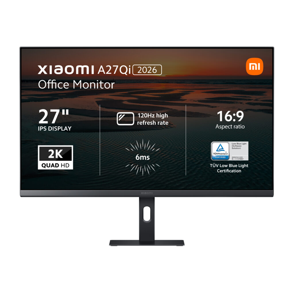 Xiaomi A27Qi 2026 27" inch 120Hz 2K IPS Office Monitor - Image 3