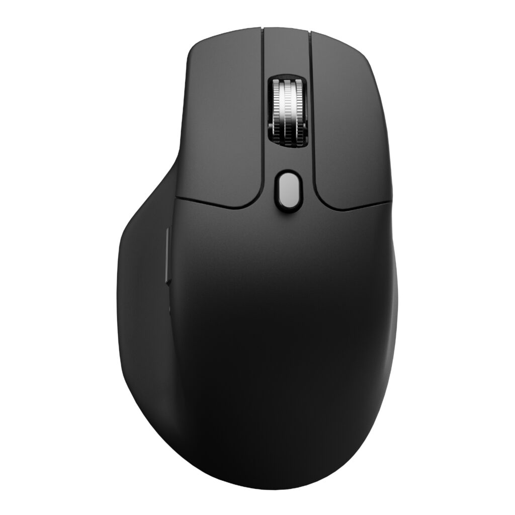 Keychron M6 30000 DPI Wireless Silent Mouse - Black (BT/2.4GHz/Wired) - Image 1