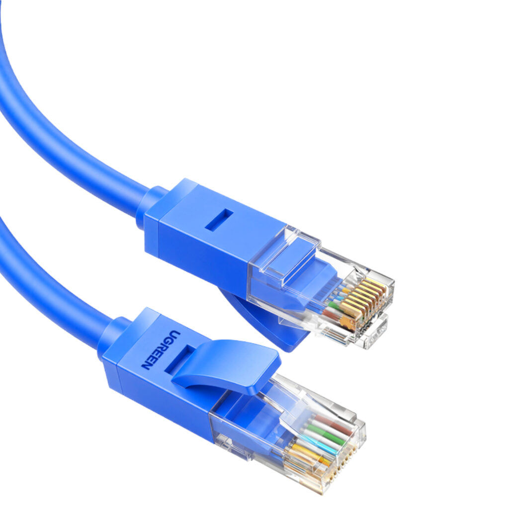 UGREEN RJ45 CAT6 0.5m LAN Network Cable - (1Gbps, 250MHz) - Blue - Image 2