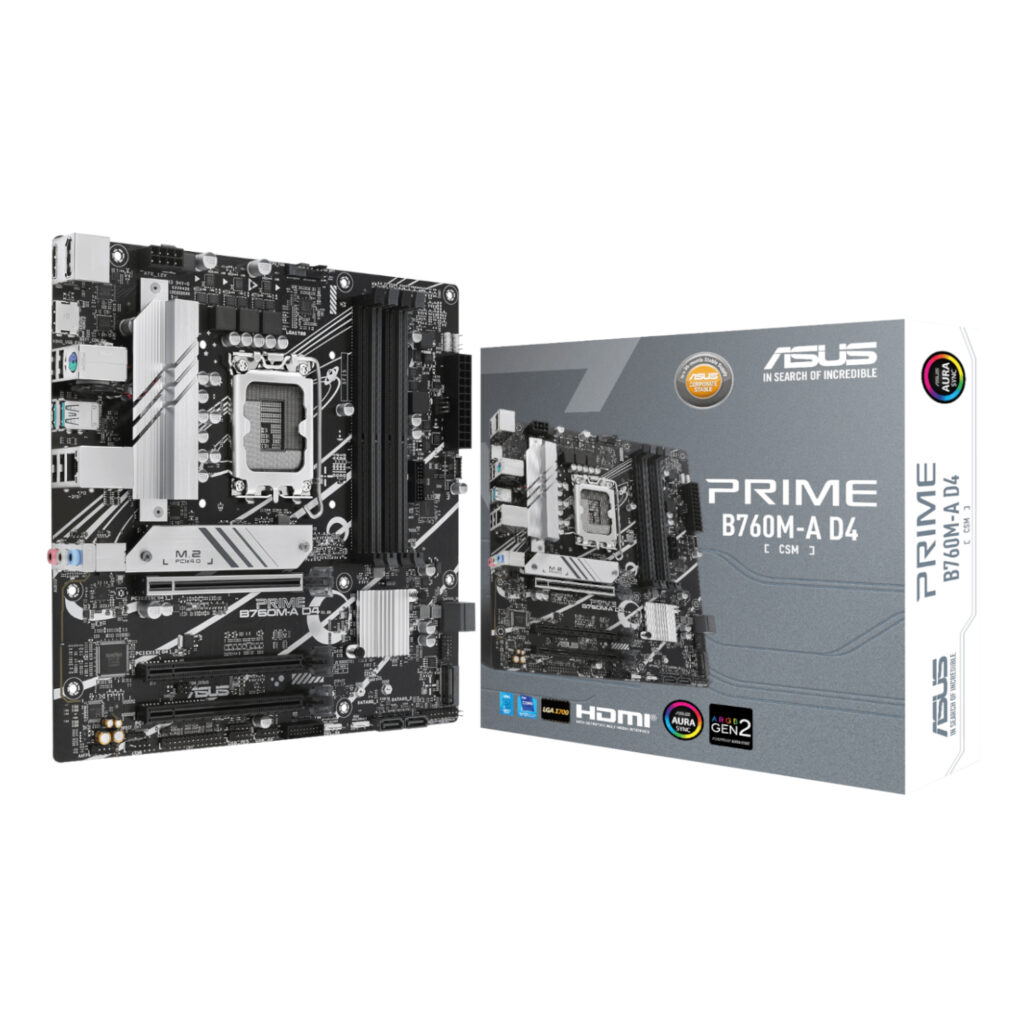 Asus PRIME B760M-A D4 CSM LGA 1700 M-ATX Motherboard - Image 5