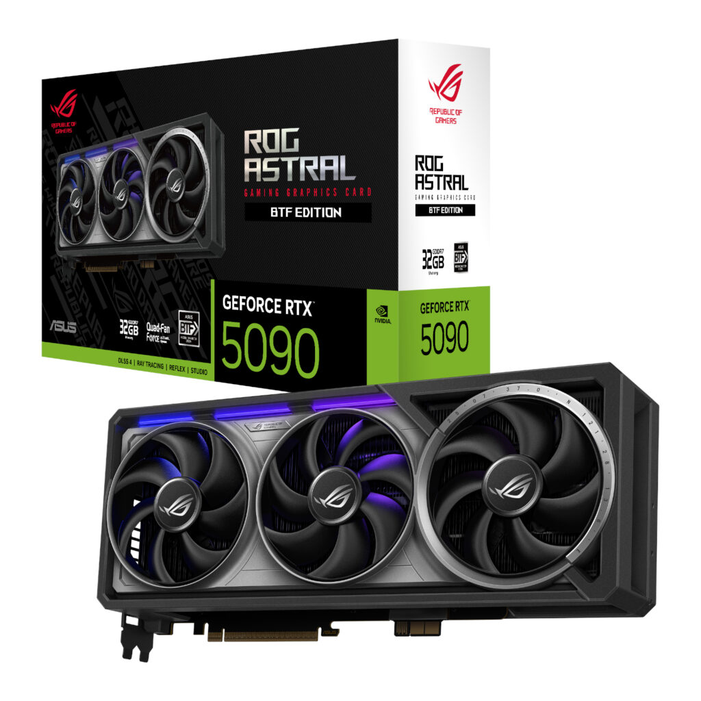 Asus ROG Astral GeForce RTX 5090 32GB GDDR7 BTF Edition Graphics Card - Image 1