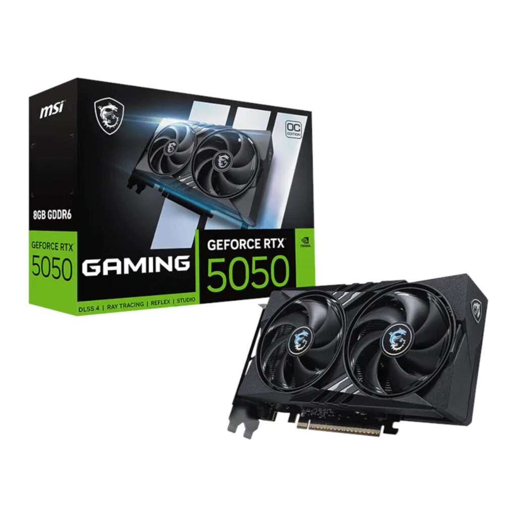 MSI GeForce RTX 5050 8G GAMING OC Graphics Card - Image 1