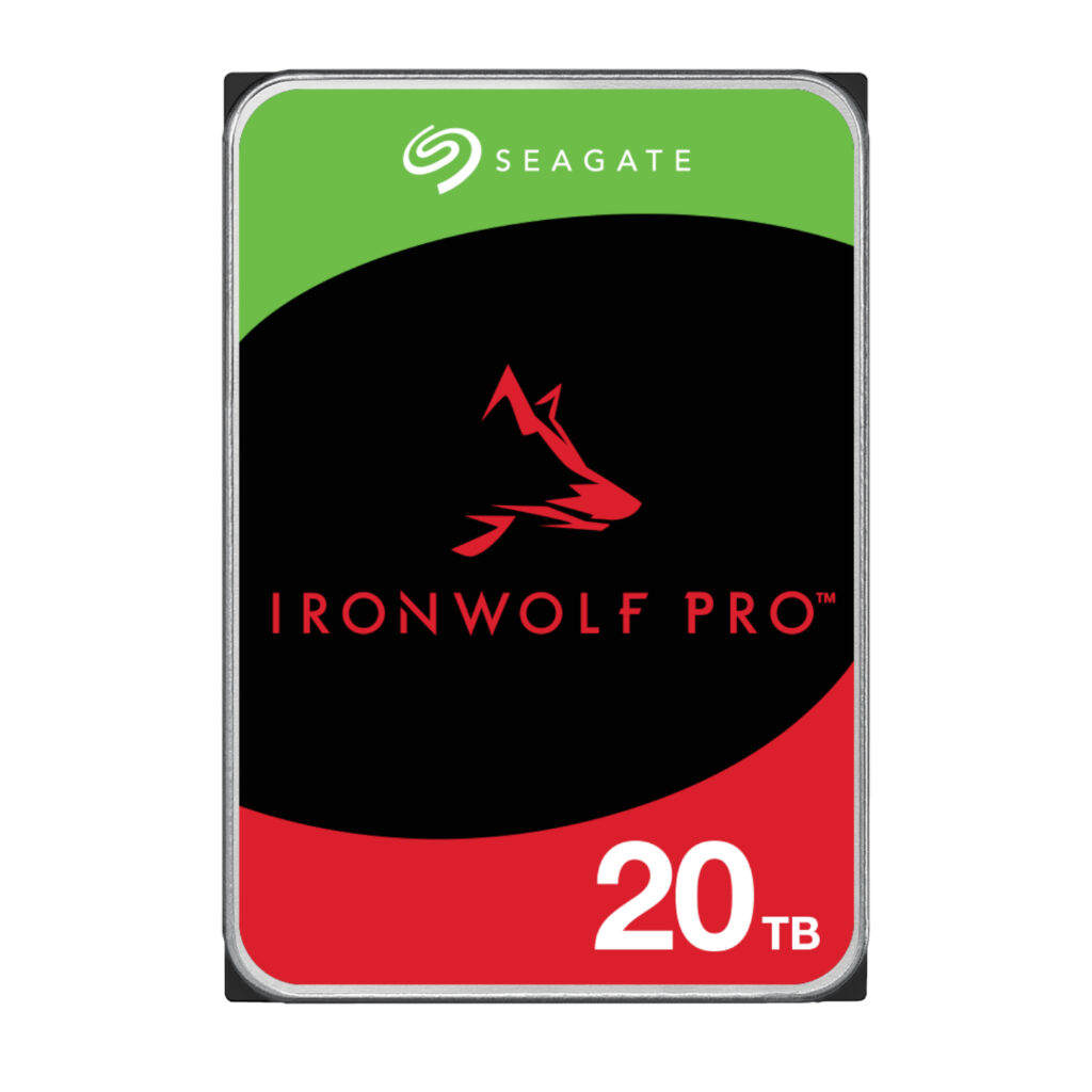 Seagate Ironwolf Pro 20TB 256MB 7200 RPM 3.5″ SATA HDD - Image 1
