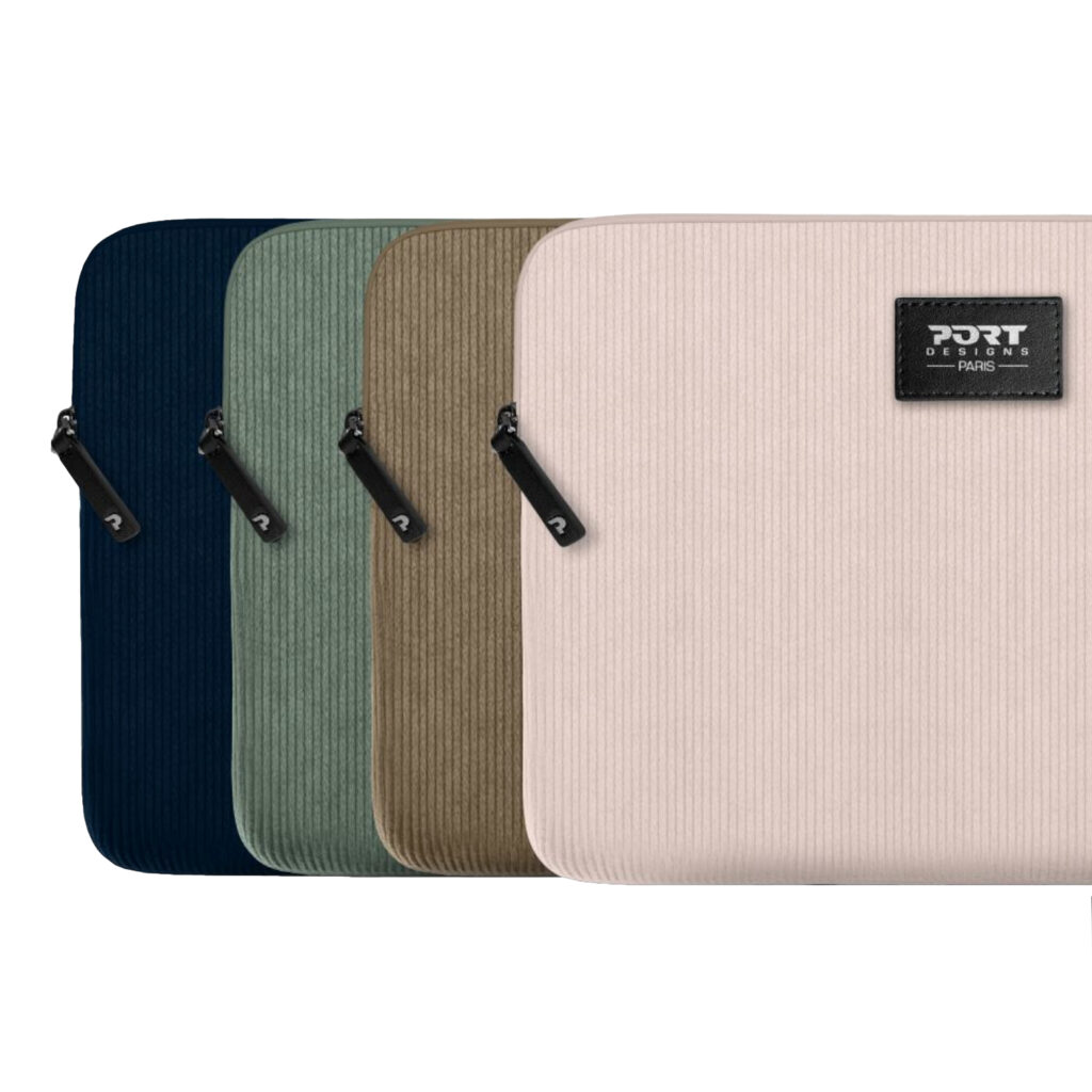 Port Designs Milano II Eco 13/14" Universal Laptop Sleeve - Plush Pink - Image 4