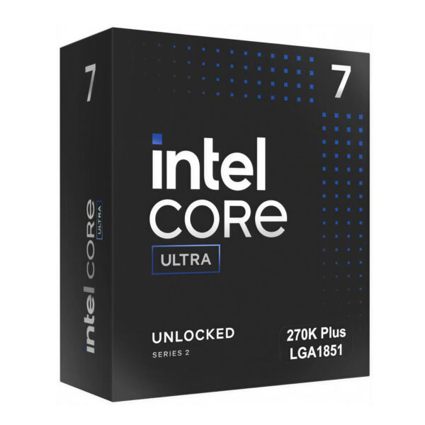 Intel Core Ultra 7 270K PLUS LGA1851 3.70GHz 24-Core CPU - Syntech Intel Core Ultra 7 270K PLUS LGA1851 3.70GHz 24-Core CPU - Syntech