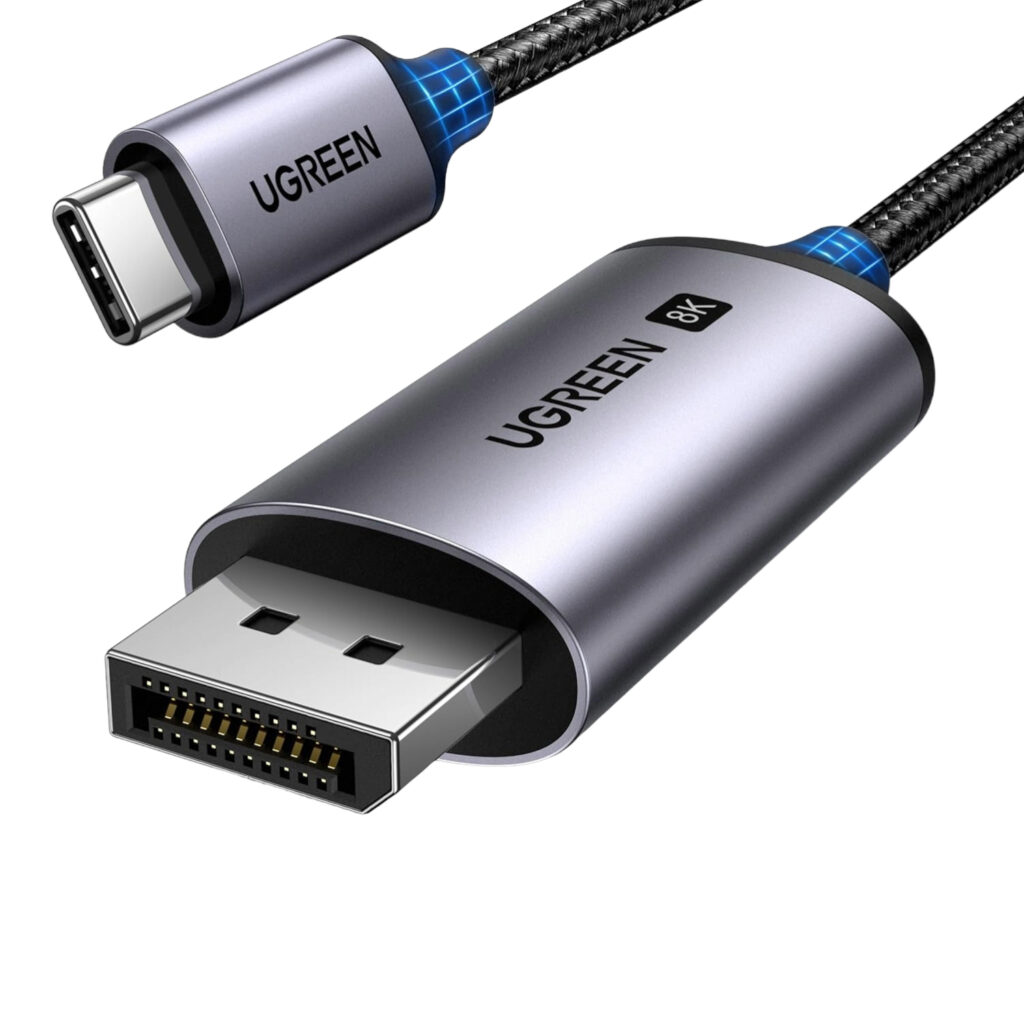 UGREEN USB Type-C to DisplayPort 1.4 Cable 1m - Image 2