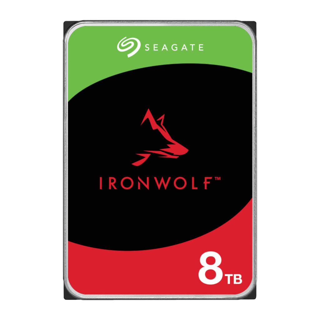 Seagate Ironwolf 8TB 256MB 7200rpm 3.5" SATA HDD - Image 1