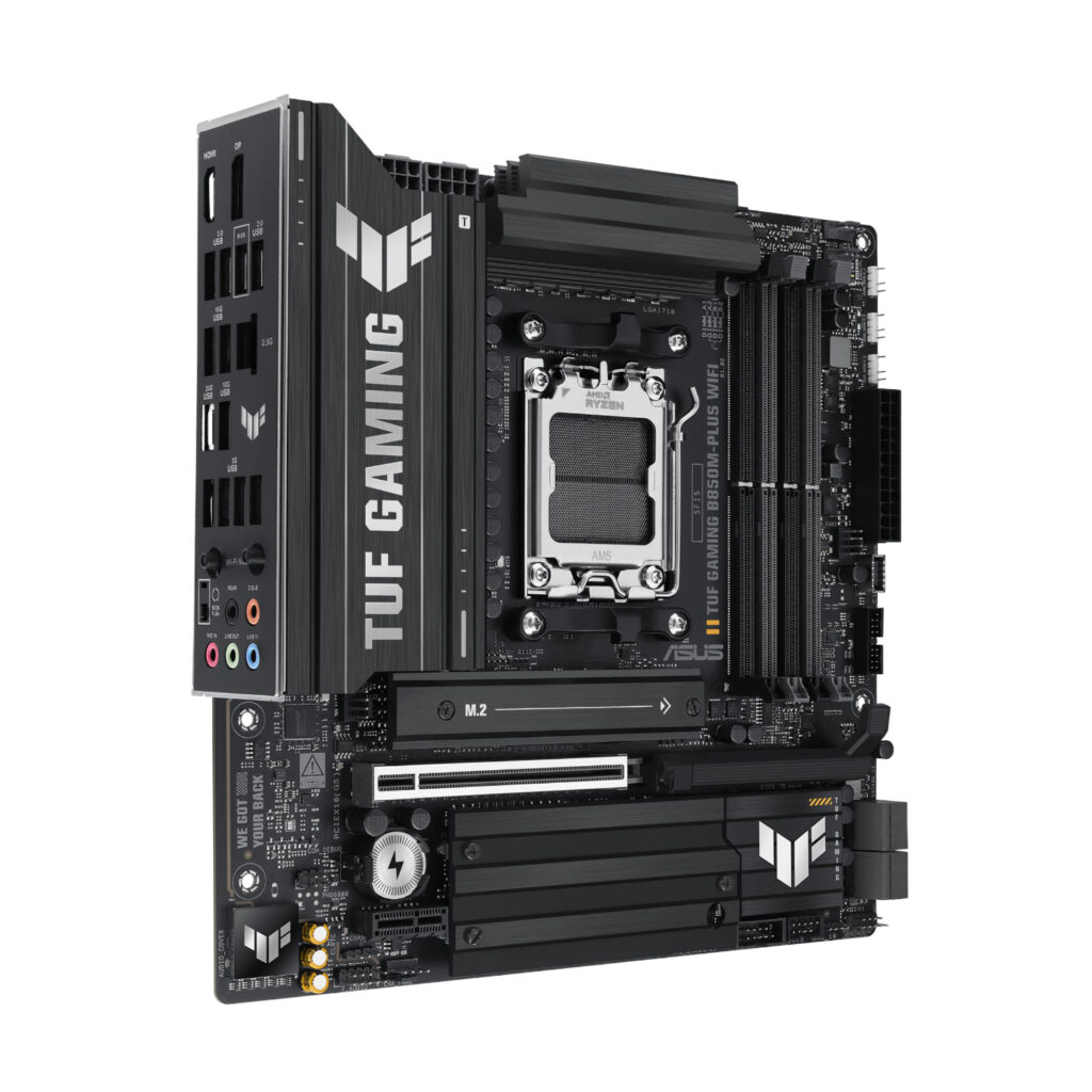 Asus TUF Gaming B850M-PLUS WIFI and Asus Prime LC 240 ARGB Liquid CPU Cooler Bundle - Image 3