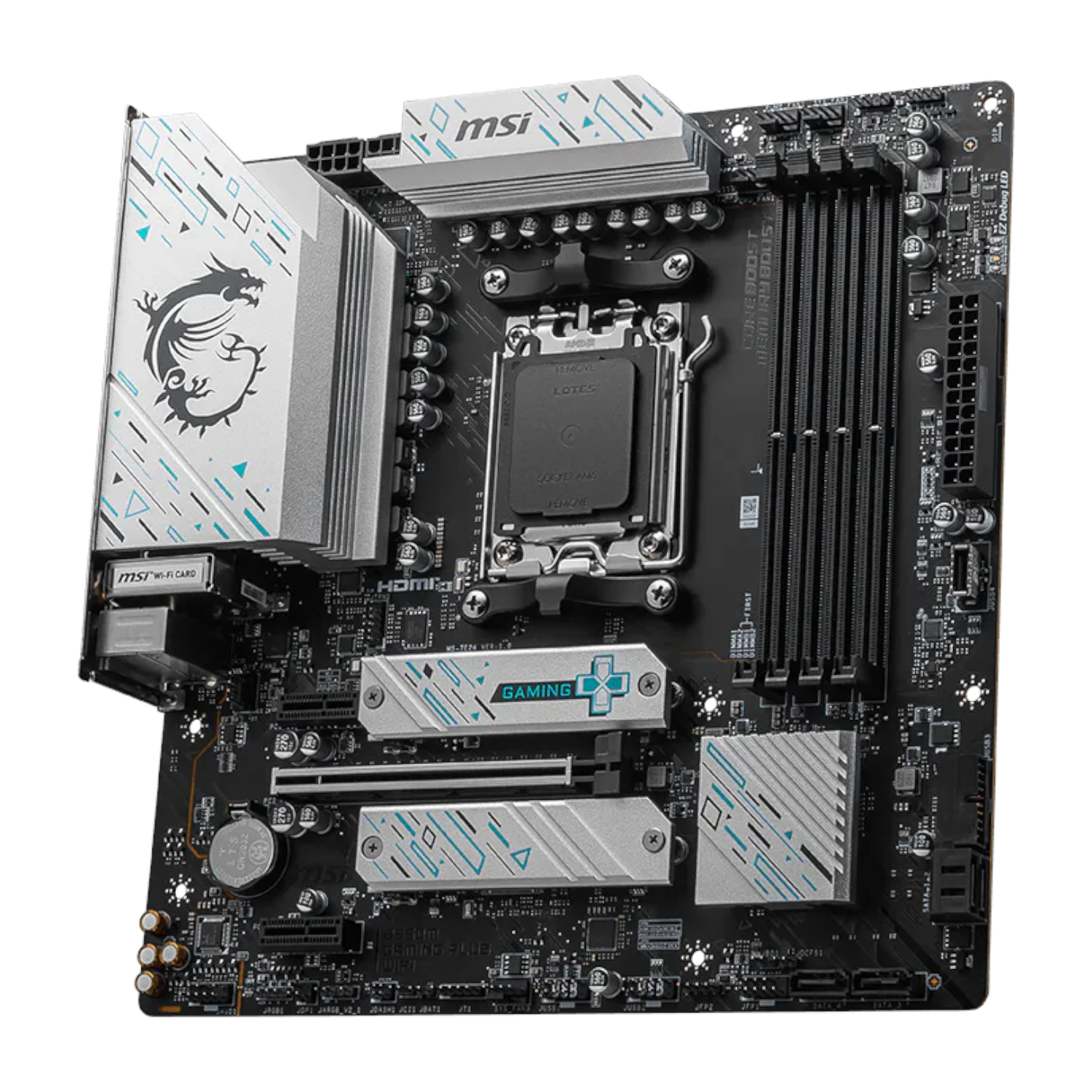 【新品】MSI B650M GAMING PLUS WIFI MSI B650M Gaming Plus WiFi AM5 M-ATX Gaming Motherboard - Syntech