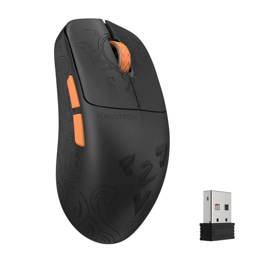Keychron G3 Ultra-Light Wireless Gaming Mouse - Black - Image 1