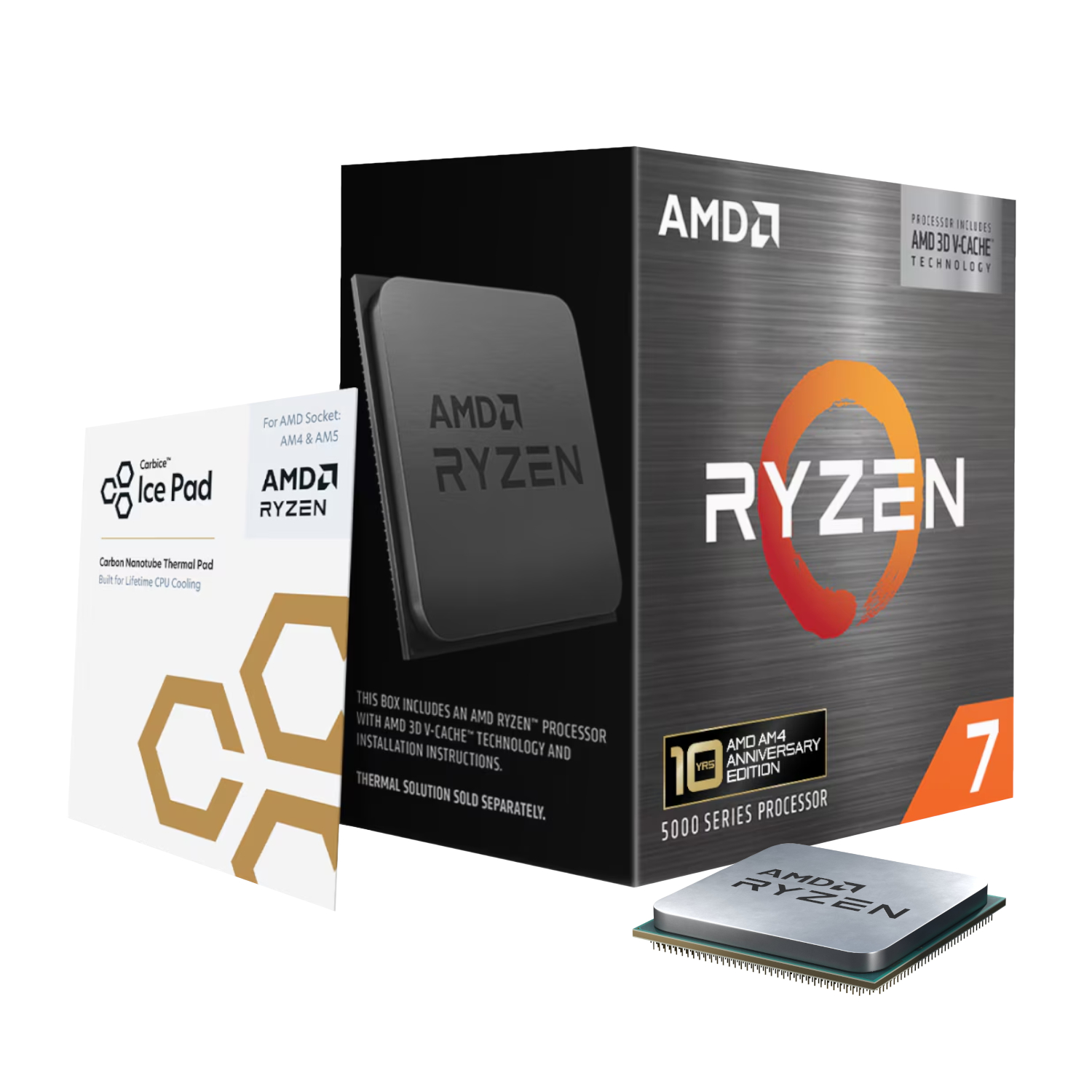 AMD Ryzen™ 7 5800X3D 8-Core 3.4GHz AM4 CPU - Syntech