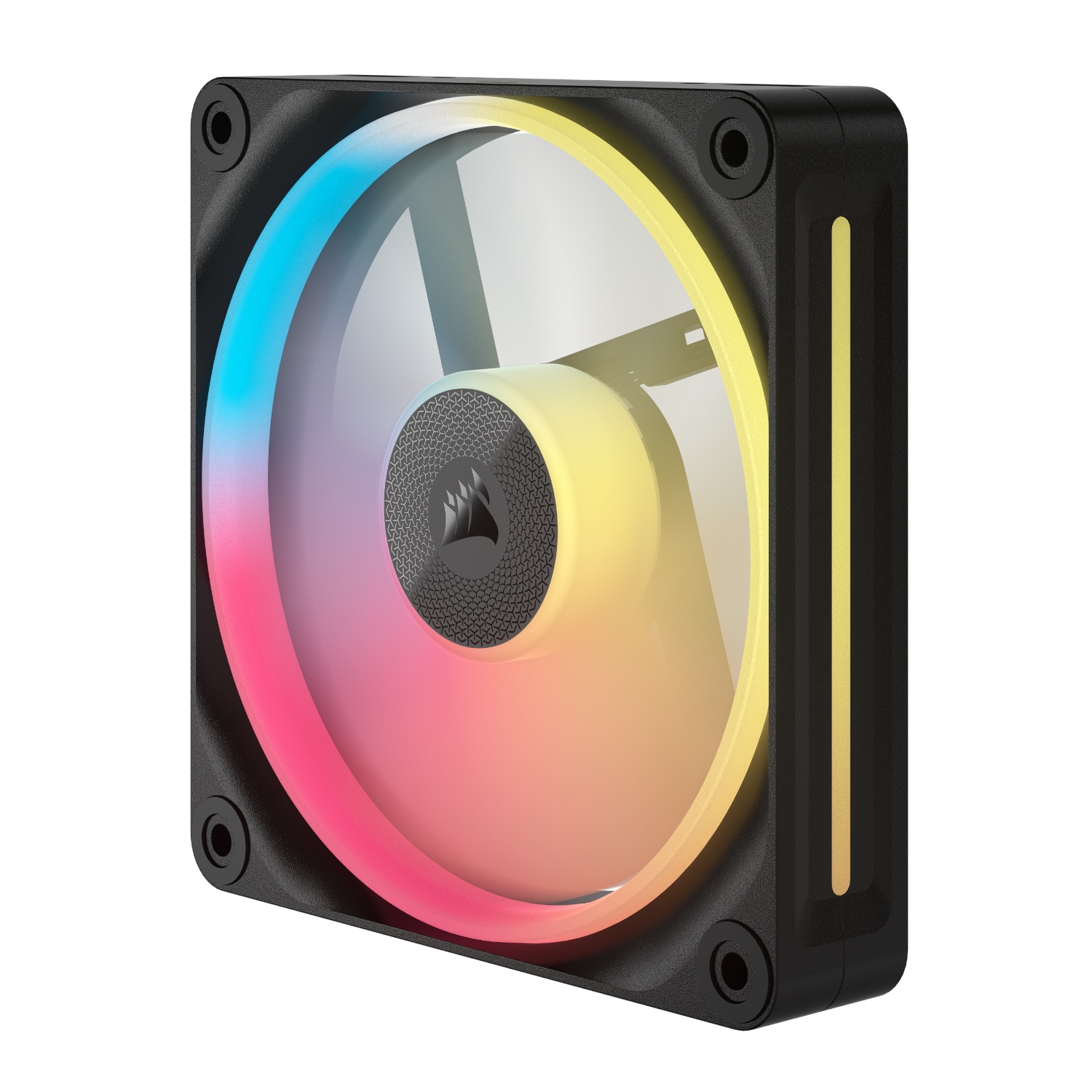 Corsair iCUE LINK LX120-R RGB 120mm PWM Reverse Fan Expansion - Black 2