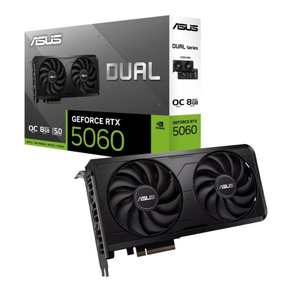 ASUS Dual RTX 5060 OC EVO 8GB GDDR7 Graphics Card