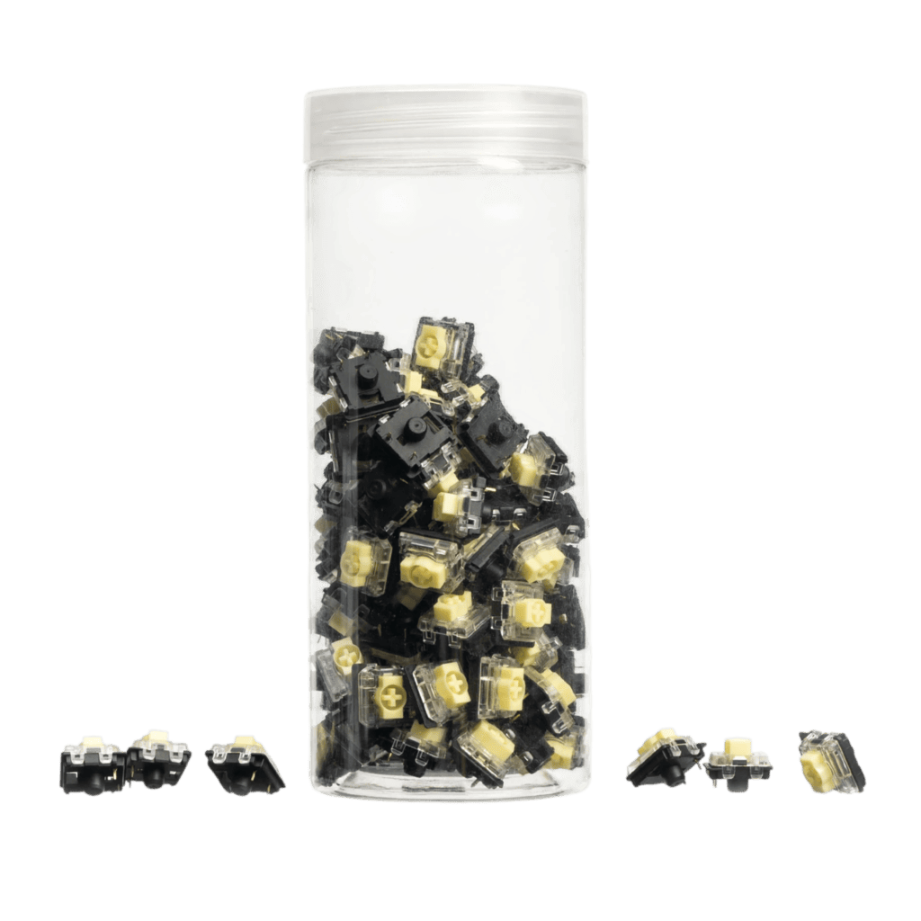 Keychron Banana Gateron KS-33 Low Profile 2.0 Mechanical Switch 110 pcs - Image 2