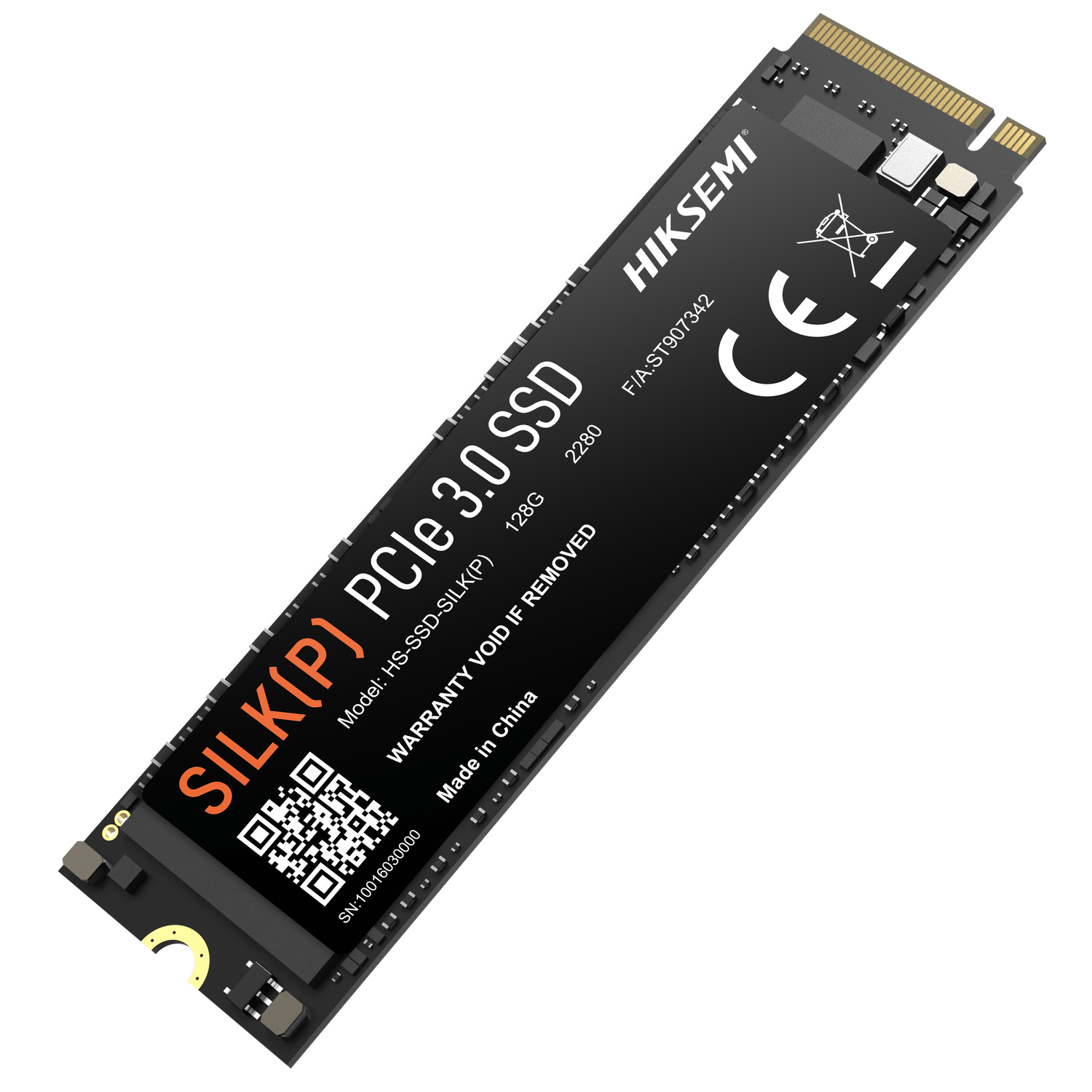 Hiksemi Silk(P) 128GB Gen3 M.2 NVMe 3D NAND SSD