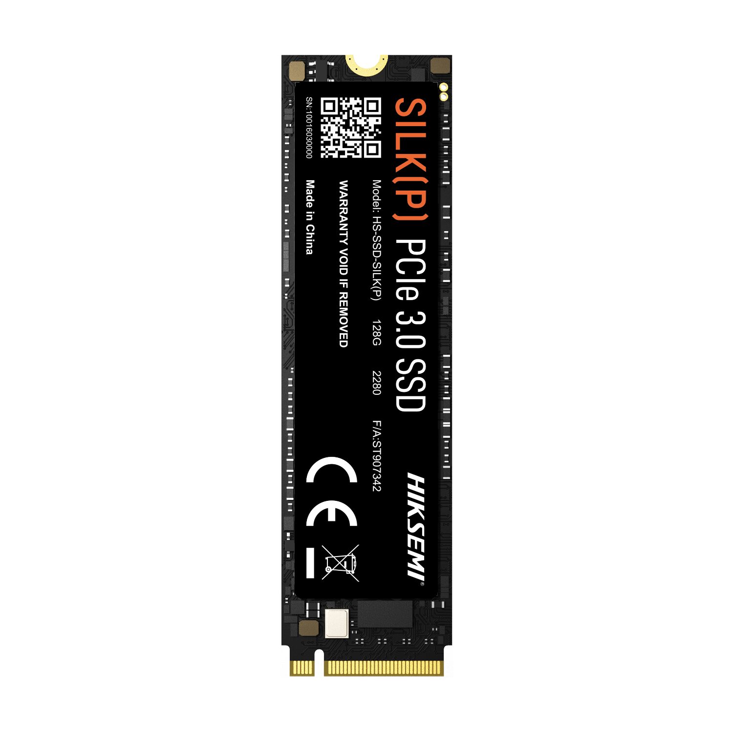 Hiksemi Silk(P) 128GB Gen3 M.2 NVMe 3D NAND SSD 2