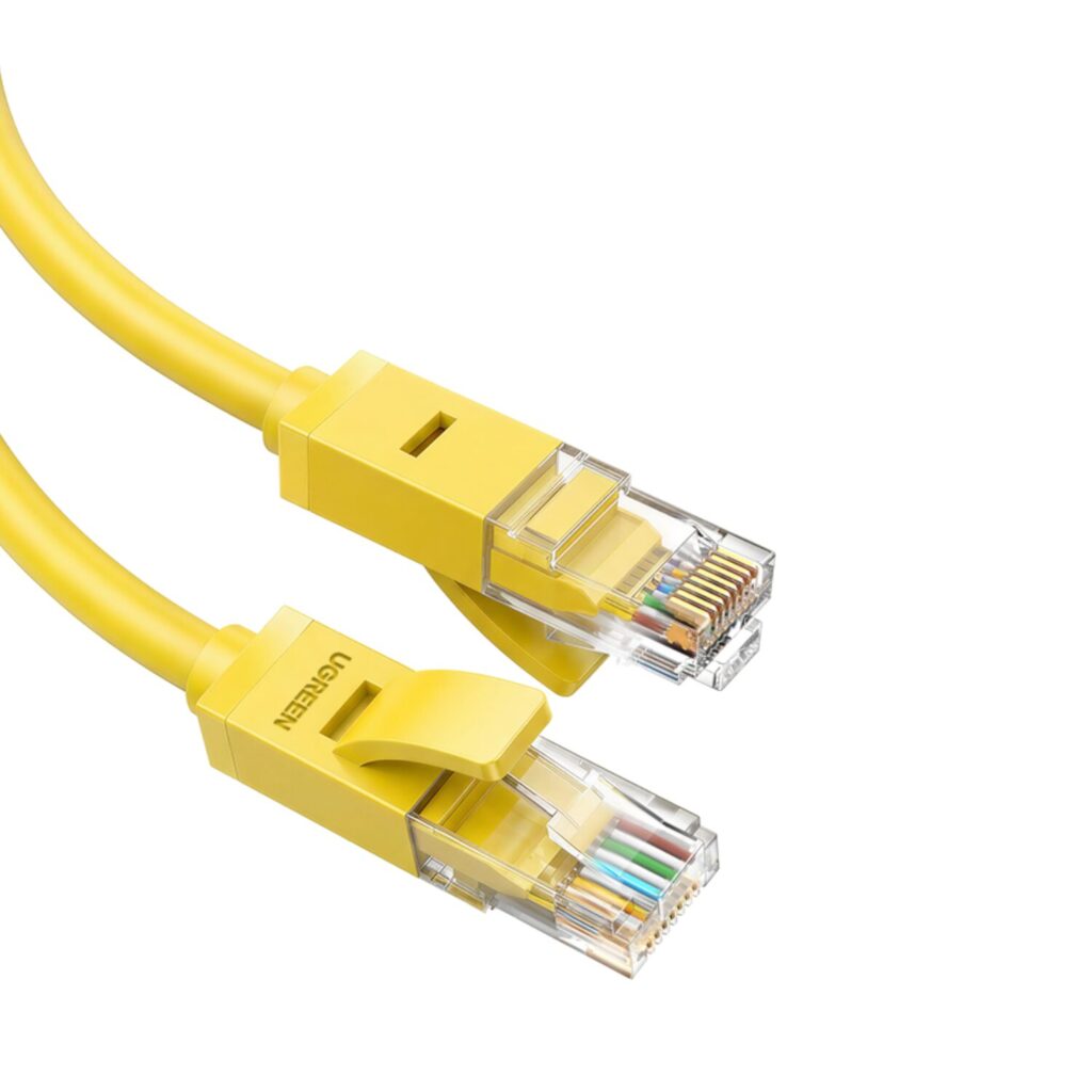 UGREEN Cat6 UTP Ethernet Cable 1M – Yellow - Image 1