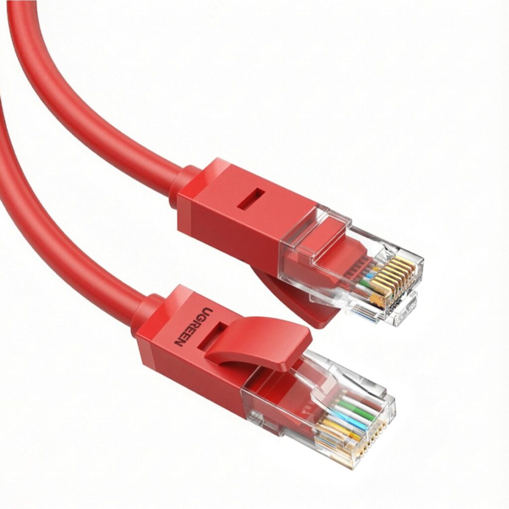 UGREEN Cat6 UTP Ethernet cable 2M - Red - Image 3