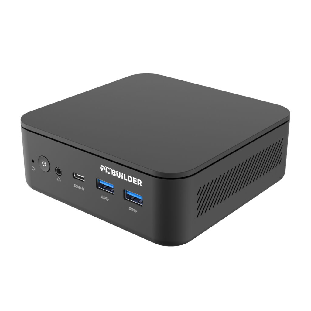 PCBuilder CUBE Intel Core 3-100U 12GB DDR5 512GB Windows 11 Home Mini PC - Image 6