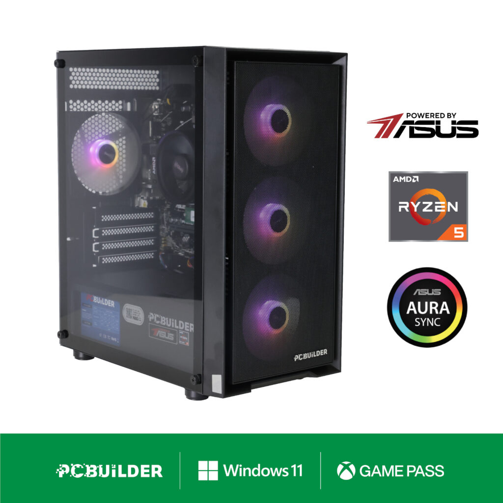 PCBuilder Ryzen 5 8600G WARDEN Windows 11 Gaming PC - Image 4