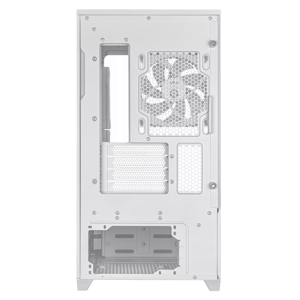 ASUS Prime AP202 ARGB mATX White Chassis - Image 6