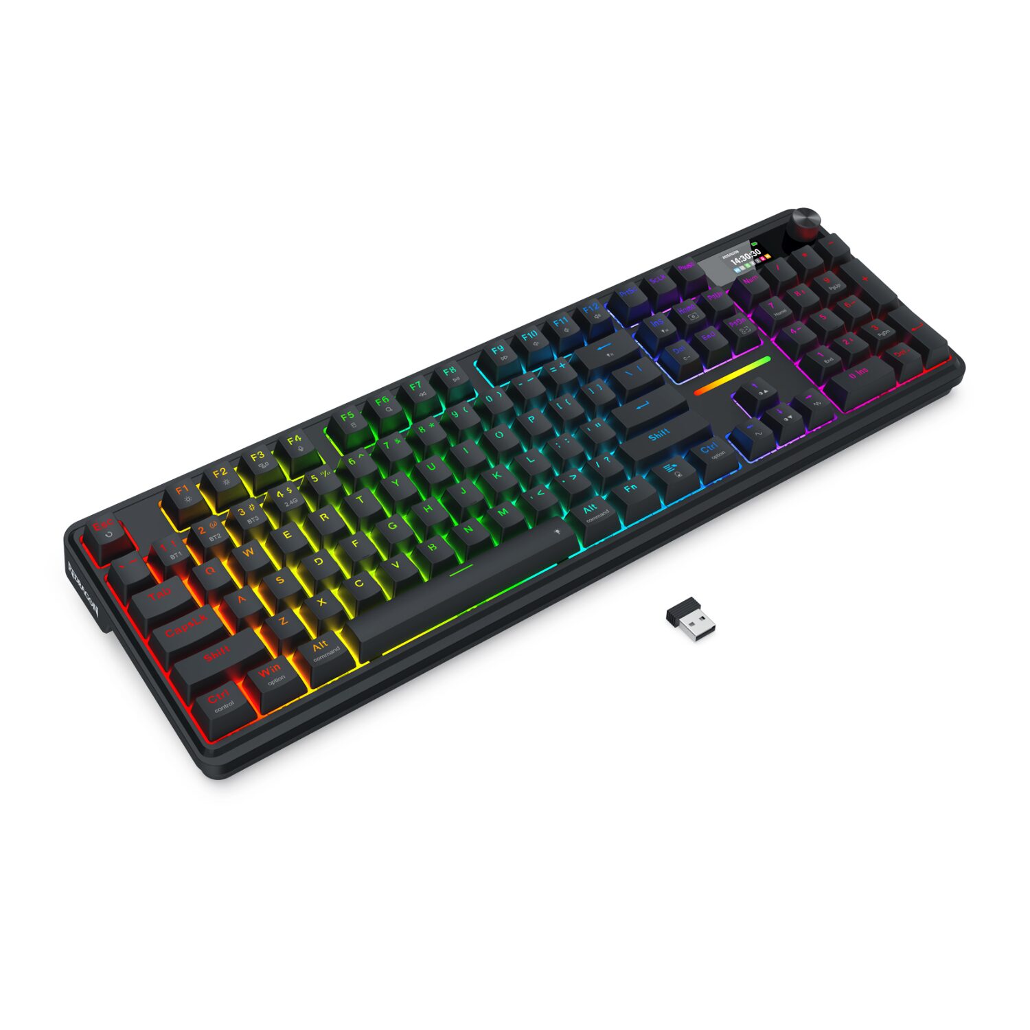Redragon K762 TERRAFLARE PRO RGB Wireless Gasket Gaming Keyboard 5
